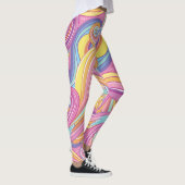 Rainbow Comet: Magical Dreamy Sky. Leggings (Rechts)
