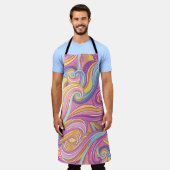 Rainbow Comet: Magical Dreamy Sky. Schürze (Getragen)