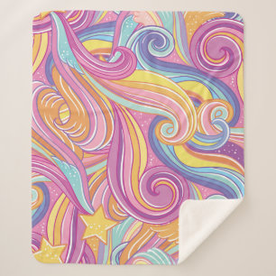 Rainbow Comet: Magical Dreamy Sky. Sherpadecke