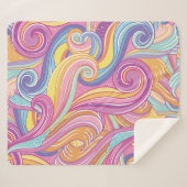 Rainbow Comet: Magical Dreamy Sky. Sherpadecke (Vorderseite (Horizontal))