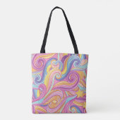 Rainbow Comet: Magical Dreamy Sky. Tasche (Rückseite)