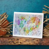 Rainbow Community Hearts Art Print Plaques Fotoplatte (Seite)