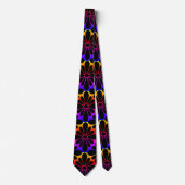 Rainbow Concho Blume Krawatte (Vorderseite)