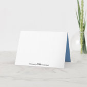 Rainbow Condolence Karte (Rückseite)