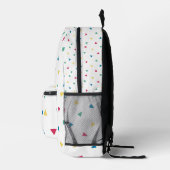 Rainbow Confetti Backpack Bedruckter Rucksack (Rechts)