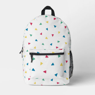 Rainbow Confetti Backpack Bedruckter Rucksack