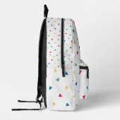 Rainbow Confetti Backpack Bedruckter Rucksack (Links)