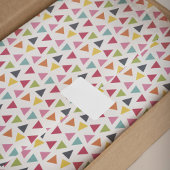 Rainbow Confetti Dreiecke Seidenpapier