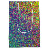 Rainbow Confetti Mittlere Geschenktüte (Rückseite)