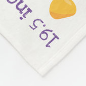 Rainbow Confetti Niedlich Kitty Cat Baby Birth Sta Fleecedecke (Ecke)