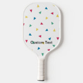 Rainbow Confetti Pickleball Paddle (Rückseite)