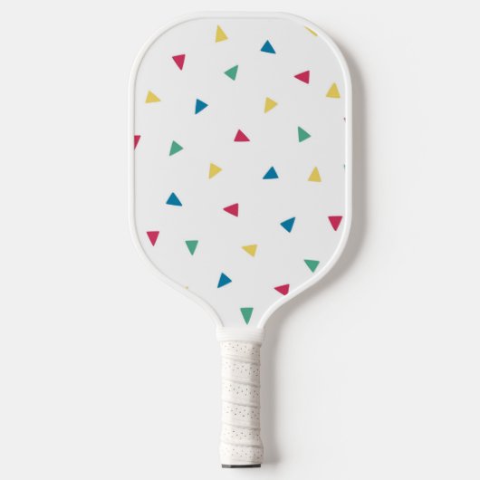Rainbow Confetti Pickleball Paddle (Vorderseite)