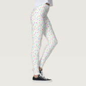 Rainbow Confetti polka dots Leggings (Rechts)
