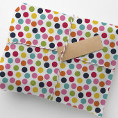 Rainbow Confetti Polka Dots Seidenpapier