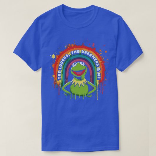 Rainbow Connection Kermit Fan Art T-Shirt (Design vorne)
