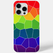 Rainbow-COOLES Muster Case-Mate iPhone Hülle (Rückseite)