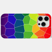 Rainbow-COOLES Muster Case-Mate iPhone Hülle (Rückseite (Horizontal))