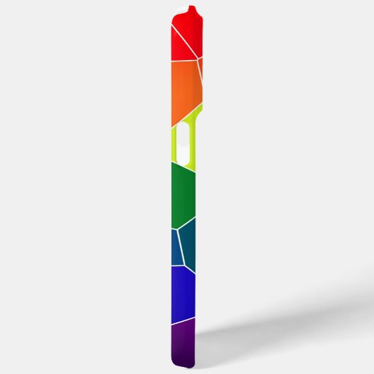 Rainbow-COOLES Muster Case-Mate iPhone Hülle (Rückseite / Rechts)