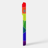 Rainbow-COOLES Muster iPhone Hülle (Linke Seite)