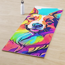 Rainbow Corgi: Pop Art Puppy Joy