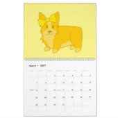 Rainbow Corgis! Kalender (Mär 2027)