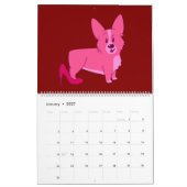 Rainbow Corgis! Kalender (Jan 2027)