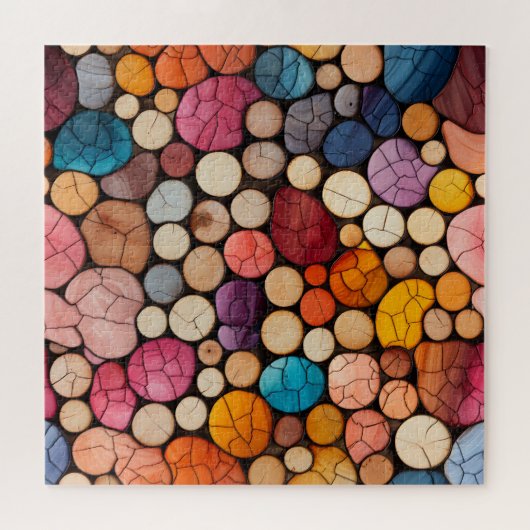 Rainbow Cork Puzzle (Horizontal)