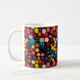 Rainbow Cork Tasse