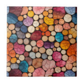 Rainbow Cork Tile Fliese (Vorderseite)
