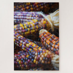 Rainbow Corn Cobs Colors of Fall - 20x30 - 1014 pc Puzzle