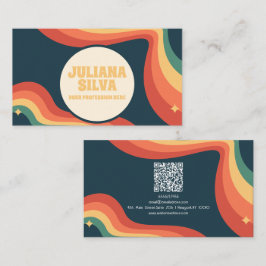Rainbow Corner mit QR Business Card Visitenkarte