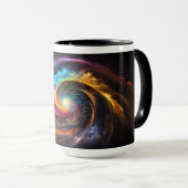 Rainbow Cosmos Tasse (VorderseiteRechts)