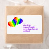 Rainbow Couple Hearts (Insitu)