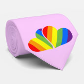 Rainbow couple krawatte (Gerollt)