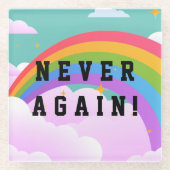 Rainbow Covenant Glasuntersetzer (Vorderseite)