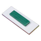 Rainbow-Crackle-Hintergrund - Anpassen Sie Ihren e Namenschild (Rückseite)