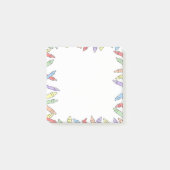 Rainbow Crayon Notizblock (Vorderseite)