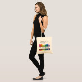 Rainbow Crayons Kindergarten Teacher Geschenk Tote Tragetasche (Vorderseite (Model))