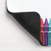 Rainbow Crayons Personalisiert Teacher Mousepad (Ecke)
