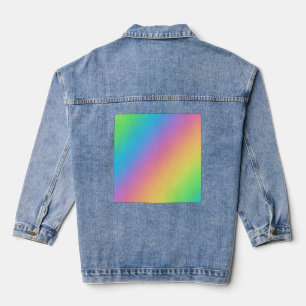 Rainbow "Creative Type" Women's Jeansjacke