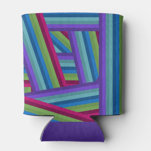 Rainbow Crisscross Dosenkühler (Rückseite)