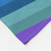 Rainbow Crisscross Fleecedecke (Ecke)