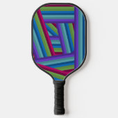 Rainbow Crisscross Pickleball Schläger (Vorderseite)