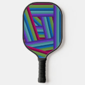 Rainbow Crisscross Pickleball Schläger (Rückseite)