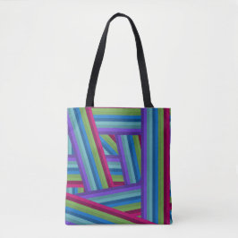 Rainbow Crisscross Tasche