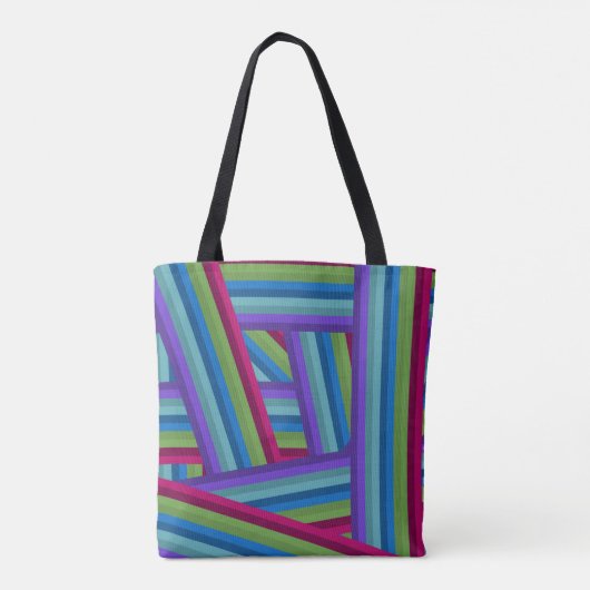 Rainbow Crisscross Tasche (Rückseite)