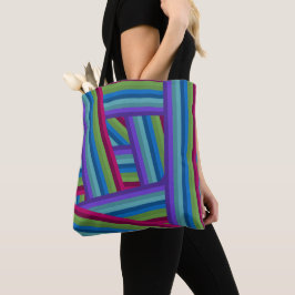 Rainbow Crisscross Tasche