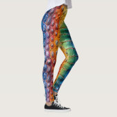 Rainbow Crocodile Leather Leggings (Rechts)