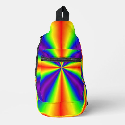 Rainbow Cross Crossbody Bag (Vorderseite)