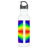 Rainbow Cross Glass Tumbler Edelstahlflasche (Rückseite)